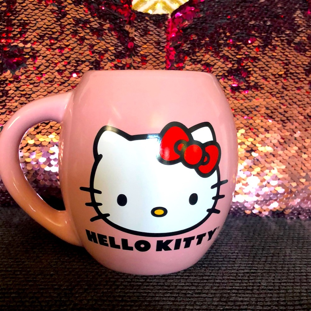 Hello Kitty Pink Mug from Universal Studios